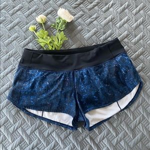 Black/Blue Lululemon short